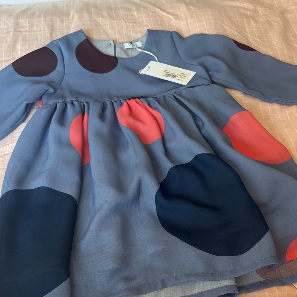 BNWT Pype Stylish Kids Dress with Polka Dot Design size 4